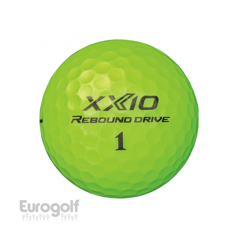 Balles golf produit Rebound Drive Lime Yellow de XXIO  Image n°4