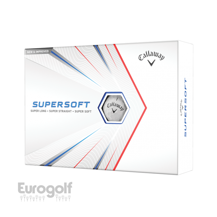 Logoté - Corporate golf produit Supersoft de Callaway  Image n°1