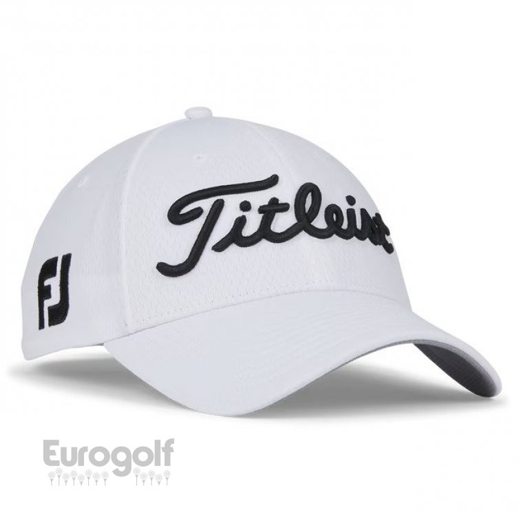 Accessoires golf produit Casquette Tour Elite de Titleist  Image n°2