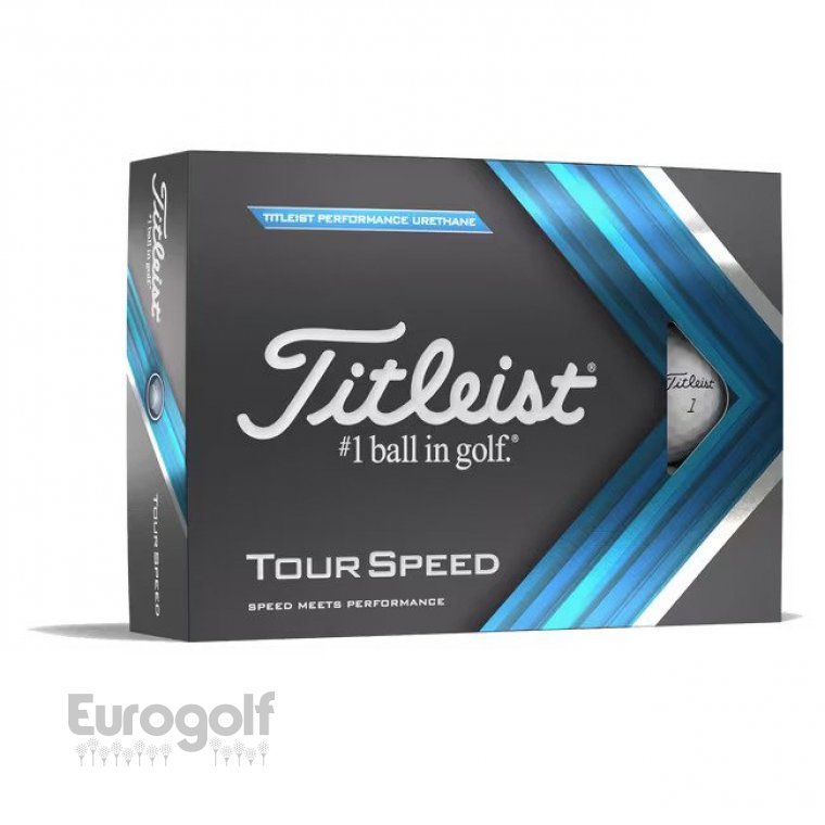 Balles golf produit Tour Speed de Titleist  Image n°1