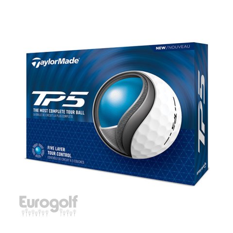 Logoté - Corporate golf produit TP5 de TaylorMade 