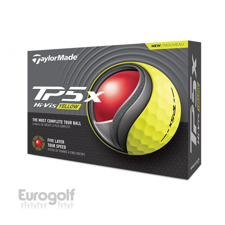 Logoté - Corporate golf produit TP5 X de TaylorMade  Image n°2